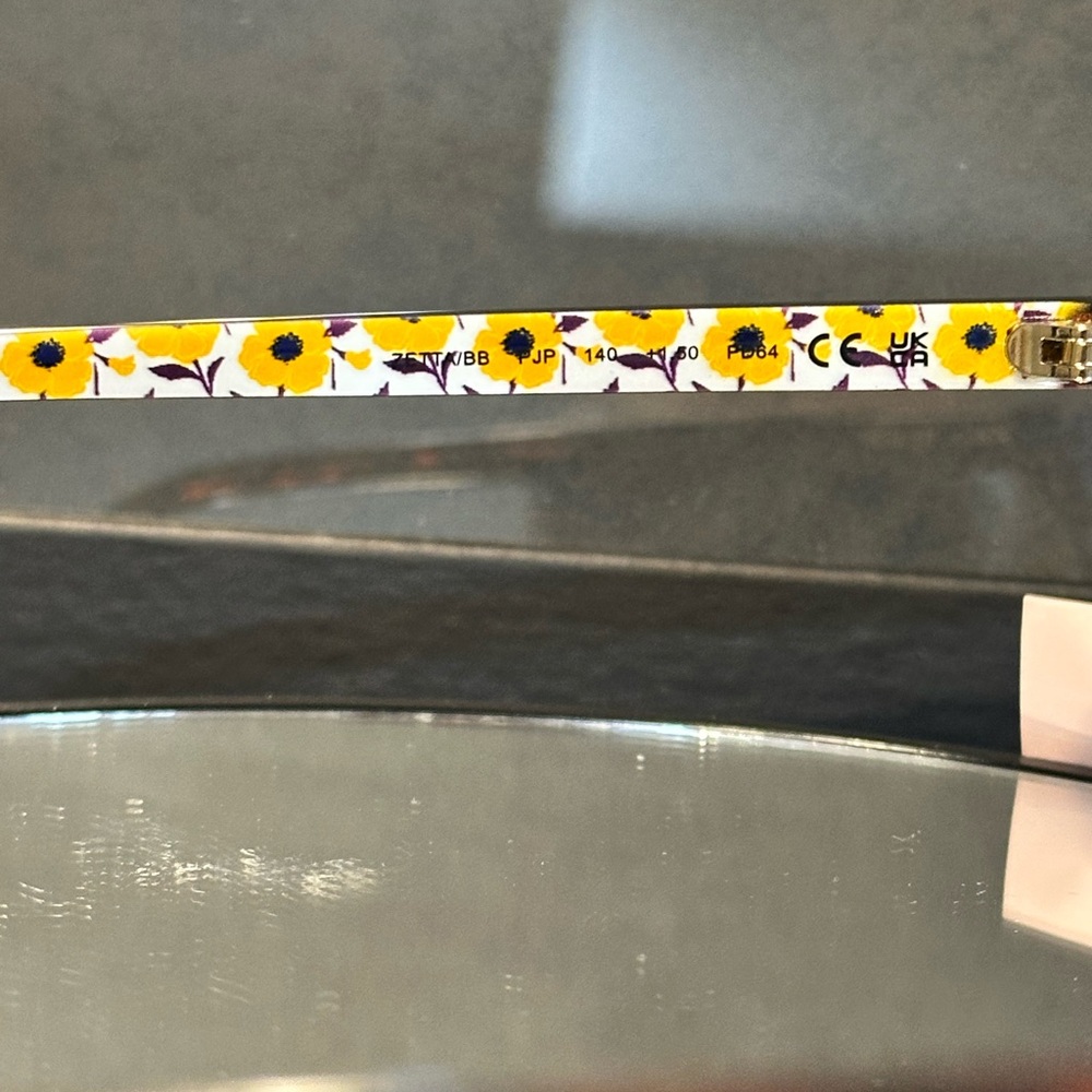 Kate Spade Zetta/BB Rectangular Reading Glasses, Blue Blockers - Picture 8 of 13